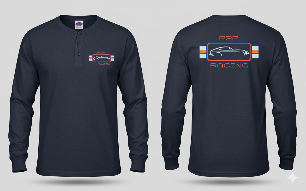Classic P2P Racing Dickies® Longsleeve Workshirt